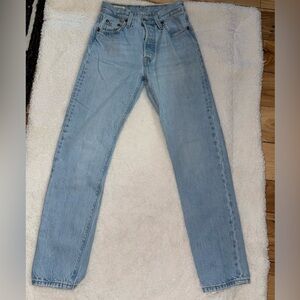 Levi's Classic Blue Denim Jeans